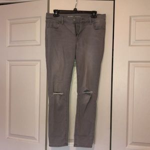 Old Navy Mid Rise Skinny Jeans
